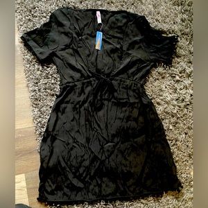 New Black Swim Cover up